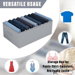 Kuber Industries Grey Drawer Storage Organiser image 5