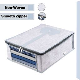 Kuber Industries Grey 4 Pieces Regular Multi-Utility Organisers image 3