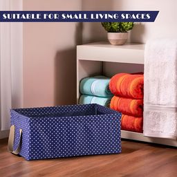 Kuber Industries Blue & Grey 2 Pieces Printed Multi-Utility Organisers image 3