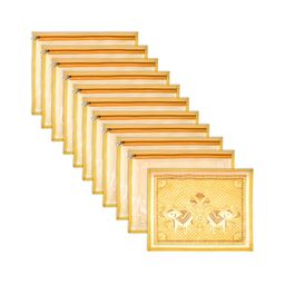 Kuber Industries Cream-Coloured Set of 6 Reusable Drawer Organiser Organisers-27