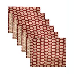 Kuber Industries Maroon Set of 6 Reusable Drawer Organiser Organisers-47