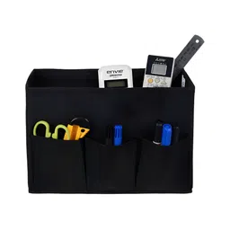 Kuber Industries Black 2 Pieces Reusable Drawer Organisers image 5