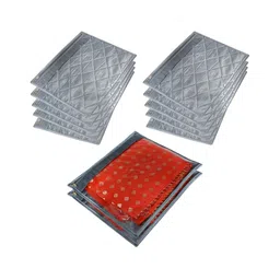 Kuber Industries Grey Set of 6 Reusable Drawer Organiser Organisers-41