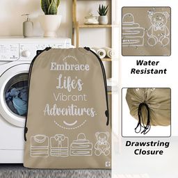 Kuber Industries Brown 12 Pieces Printed Fabric Multi-Utility Organisers image 3