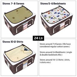 Inditradition Brown Set of 1 Super Strong Multi-Utility Organisers image 2