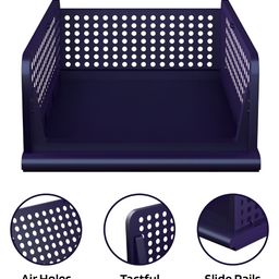 Kuber Industries Blue 4 Pieces Regular Drawer Organiser image 5