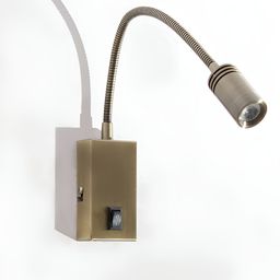 SHREE KALA HOME DECOR Metallic-Toned Metal Abstract Shaped Wall Lamp-50