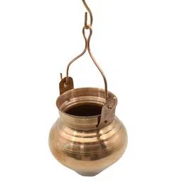 PujaNPujari Gold-Tone & Brown Kalash Lota Abhishekam-image-74