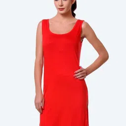 TEEMOODS Round Neck Non Padded Longline Camisoles-picture-12