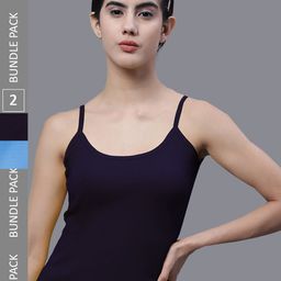 FBAR Pack Of 2 Pure Cotton Bio Wash Camisoles-picture-14