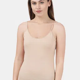 Jockey Cotton Rib Camisole with Adjustable Straps and StayFresh Treatment-picture-16