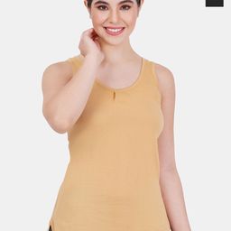 Reveira Pack Of 2 Round Neck Sleeveless Camisoles-image-30