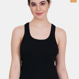 Reveira Pack Of 2 Non Padded T-back Stretchable Camisoles-image-55