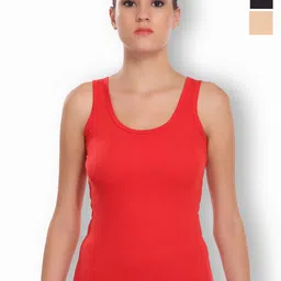 SELFCARE Pack Of 3 Stretchable Non-Padded Camisoles-picture-18