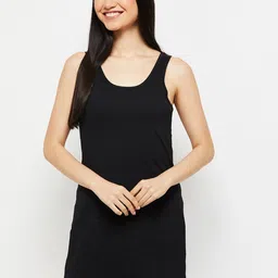 max Women Solid Sleeveless Tank Camisoles-image-43