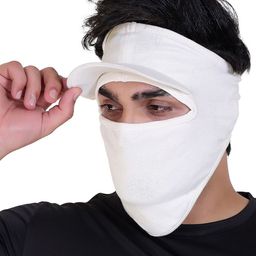 Gajraj Cotton Strechable Full Face Masks With Visor-33
