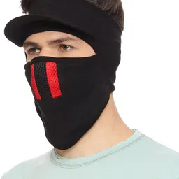 Gajraj Unisex Cotton Full Face Mask With Air Filter Mesh & Visor image 2