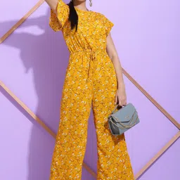 SQew Printed Basic Jumpsuit image 4