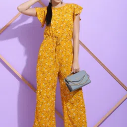 SQew Printed Basic Jumpsuit image 2