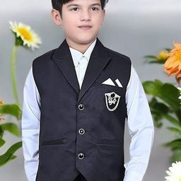 Eliq Boys V Neck Waistcoat-image-17
