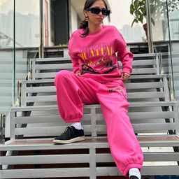 Noh.Voh - SASSAFRAS Kids Girls Graphic Printed Sweatshirt With Joggers-image-28