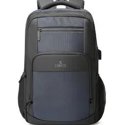 THE CLOWNFISH Anti-Theft Water Resistant Medium Backpack With USB Charging Port-43