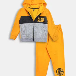Here&Now X Game Begins Boys Pure Cotton Sweatshirt with Joggers-image-48