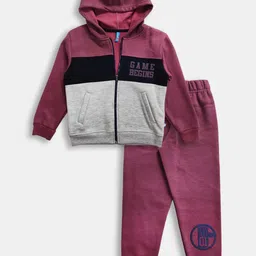 Here&Now X Game Begins Boys Pure Cotton Sweatshirt with Joggers-image-91