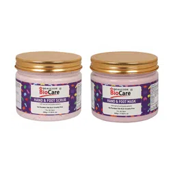 BEAUCODE BIOCARE Set of Hand & Foot Scrub & Mask - 500 g Each-59