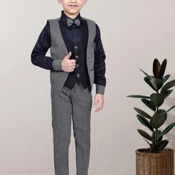 BAESD Checked 3-Pcs Party Suit-image-66