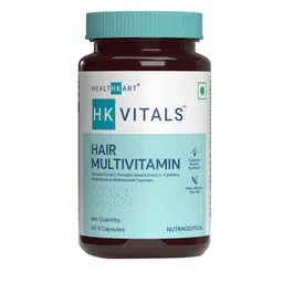 HK VITALS Hair Multivitamin with DHT Blockers Omega & Biotin - 60 Capsules image 1