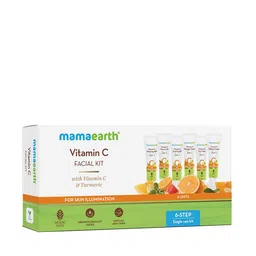 Mamaearth White Vitamin C & Turmeric Facial Kit-10