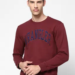 Wrangler Men Red Printed Sweatshirt-picture-18