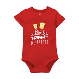 Zeezeezoo Infants Typographic Printed Pure Cotton Bodysuit-picture-19