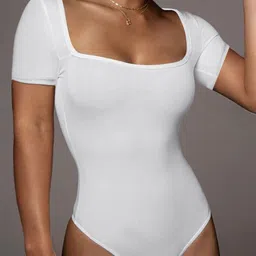 StyleCast x Revolte Short Sleeves Bodysuit-image-42