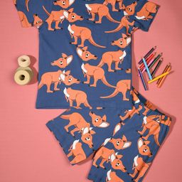 BE AWARA Kids Conversational Printed Pure Cotton Clothing Set-image-73