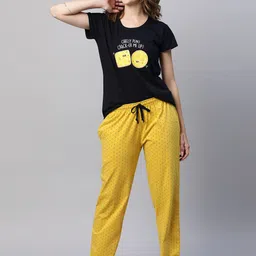 AV2 Typography Printed Pure Cotton Night suit-image-27