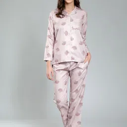 House of Comfort Graphic Printed Night suit-image-38
