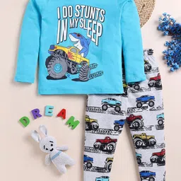 YK Boys Graphic Printed Night suit-image-55