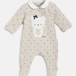 Chicco Girls   Applique Front Opening Embroidered Sleepsuit-image-82