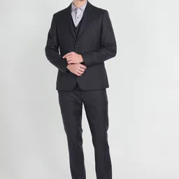 Arrow Single-Breasted Three-Piece Formal Suit-picture-18