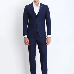 Allen Solly Men Formal Blazer and Waistcoat with Trousers-picture-55