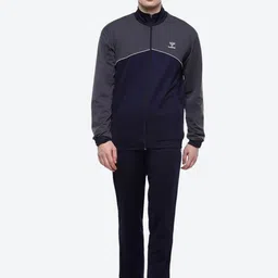 hummel Colourblocked Mock Collar Tracksuits-picture-8