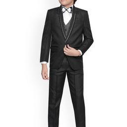 BAESD Boys Self-Design 5-Piece Single-Breasted Suit-image-69