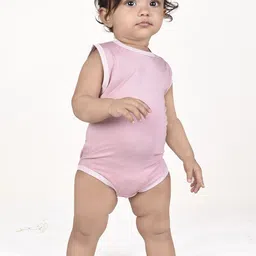 Softsens Infant Boys Coral Coloured Bodysuit-image-57