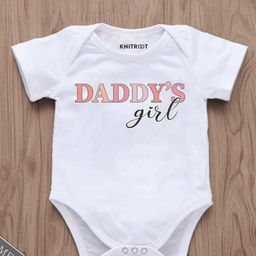 KNITROOT Infants Girls Typography Printed Bodysuit-image-54