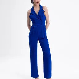 PRET A TUER Shirt Collar Basic Jumpsuit-picture-33