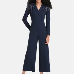 Kazo Basic Jumpsuit with Embellished-image-82