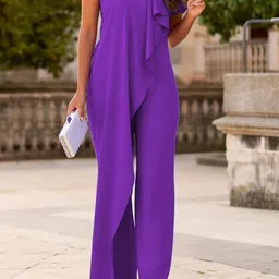 StyleCast x Revolte Women Basic Jumpsuit with Ruffles-image-1