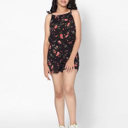 TeenTrums Girls Floral Printed Jumpsuit-image-65